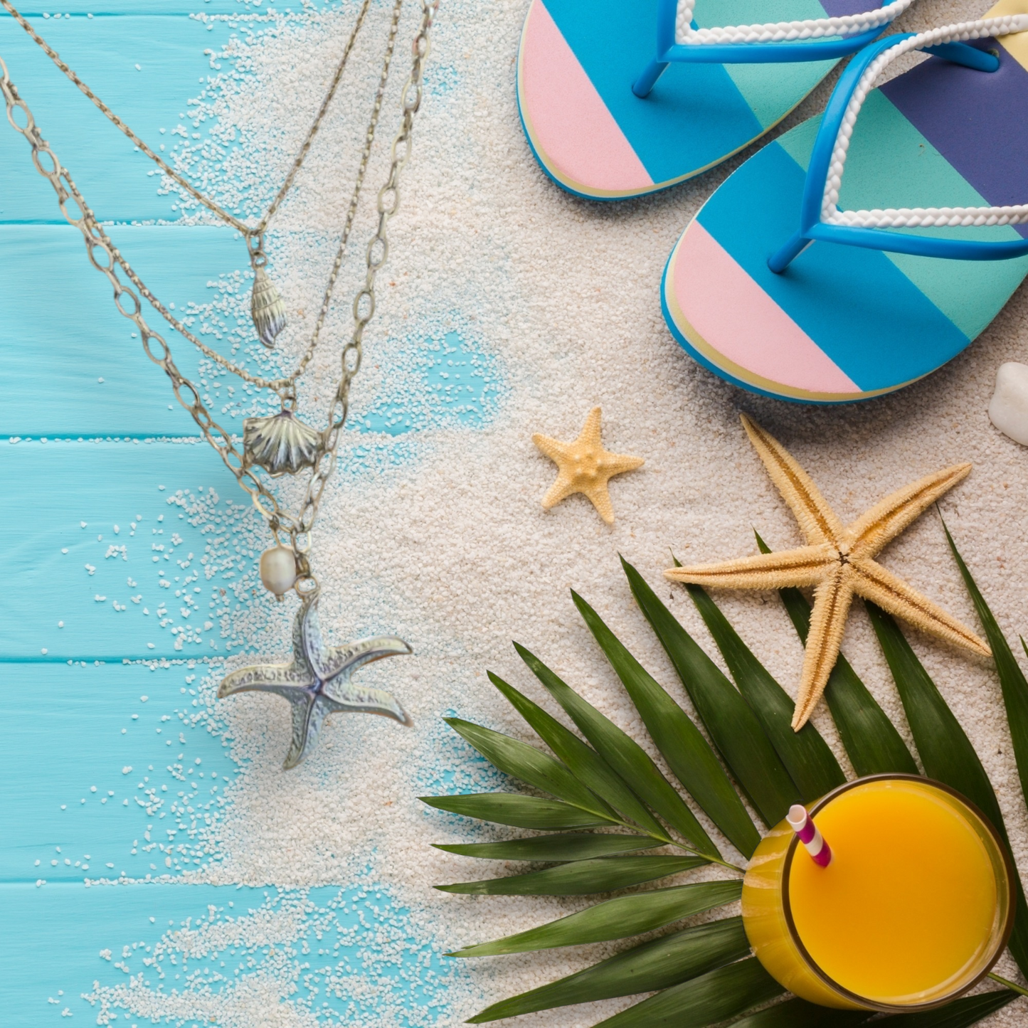 Estrella, Caracol y Concha de Mar