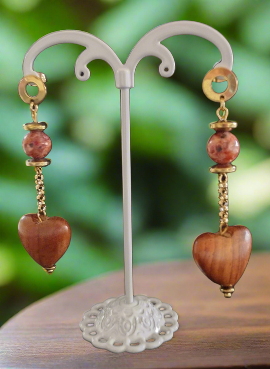 Corazón en madera